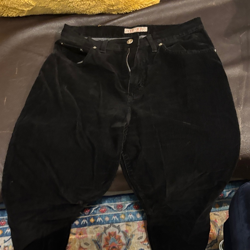 Black Corduroy Pants